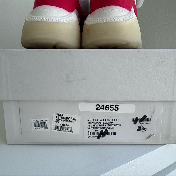 Like New Stella McCartney Velcro Sneakers, Size 40C - Picture 9 of 11
